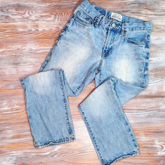 Aeropostale Jeans Benton Bootcut Size 27/28 Men's - Picture 1 of 9